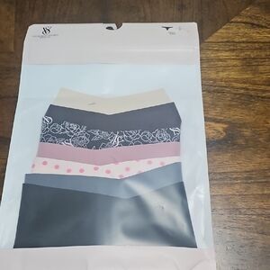 Stylish Women's Bottoms Set - Black, Pink, Cream